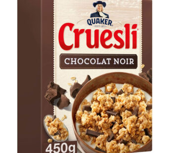 QUAKER Cruesli – Céréales au chocolat noir 450 g