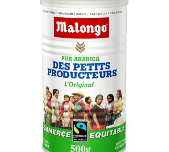 MALONGO L&rsquo;Original – Café moulu pur arabica Moyen Format 500g