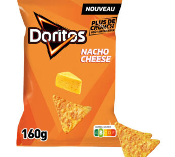 DORITOS – Tortillas saveur nacho cheese 160 g