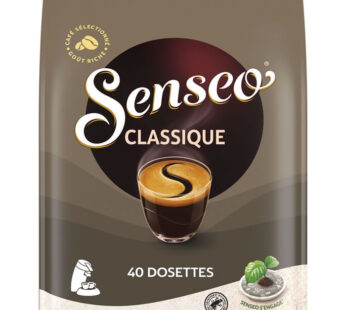 SENSEO – Dosettes de café classique (40 dosettes)