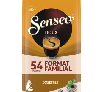 SENSEO – Dosettes de café doux (Grand Format, 54 dosettes)