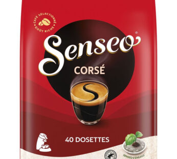 SENSEO – Dosettes de café corsé (40 dosettes)