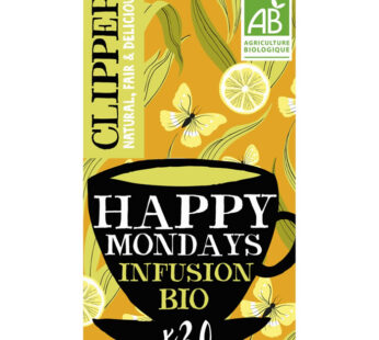 CLIPPER Infusion citron gingembre poivre noir bio (45g)