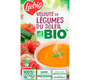 LIEBIG – Soupe velouté de légumes du soleil bio 1 L