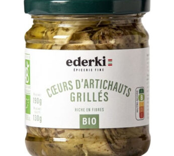 EDERKI – Cœurs artichauts grillés bio 190 g