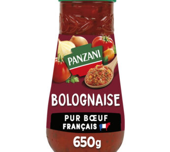 PANZANI – Sauce bolognaise pur boeuf – 650g