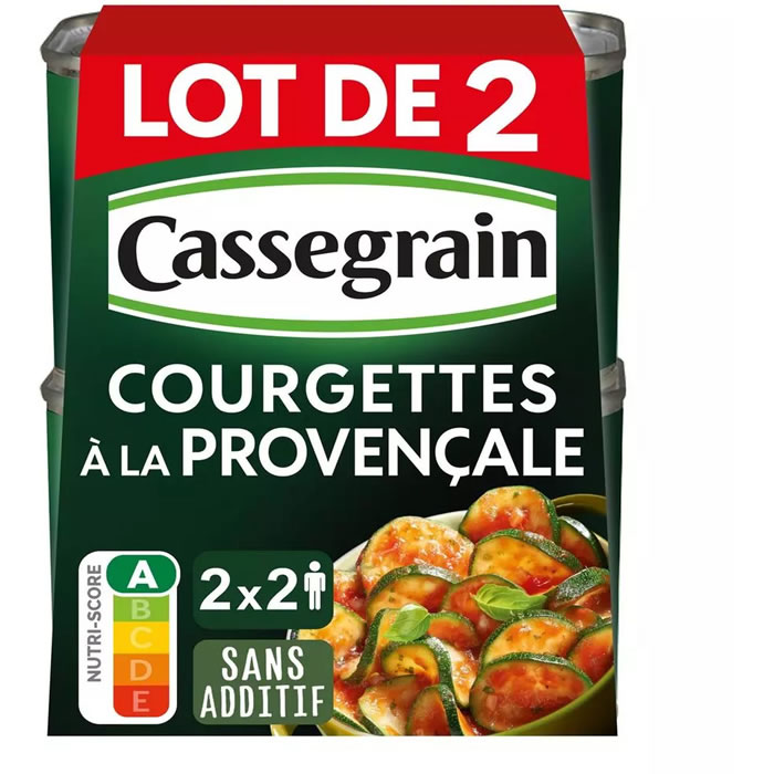 CASSEGRAIN - Courgettes 750 g