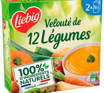 LIEBIG PurSoup’ – Soupe velouté de 12 légumes 2x30cl