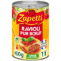 ZAPETTI - Ravioli pur boeuf Petit Format 400 g