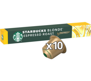 STARBUCKS Espresso Roast – Capsules de café espresso blonde N°6 (10 capsules)