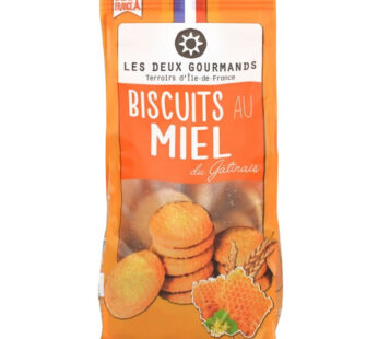 LES DEUX GOURMANDS – Biscuits sablés au miel 150g