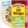 OLD EL PASO - Wraps de blé nature Grand Format 580g