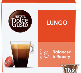 NESCAFE – Capsules de café allongé N°6 (Dolce Gusto) 16 capsules