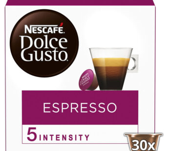 NESCAFE Dolce Gusto – Capsules de café espresso N°5 (30 capsules)