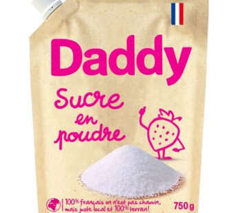 DADDY – Sucre en poudre 750 g