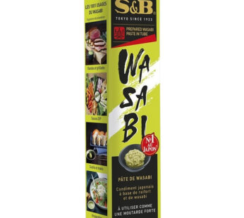 S&B – Pâte de wasabi condiment japonais 43g