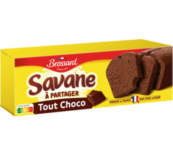 BROSSARD Savane – Gâteau tout chocolat à partager 310g