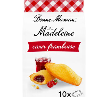 BONNE MAMAN – Madeleines fourrées à la framboise 300 g