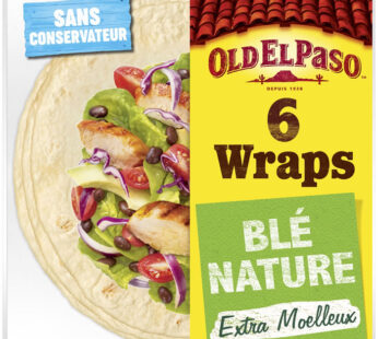 OLD EL PASO – Wraps de blé nature 350g