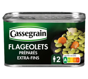 CASSEGRAIN – Flageolet cuisinés extra-fins Moyen Format 265g