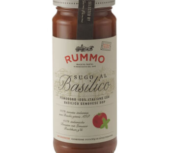 RUMMO – Sauce au basilic – 340g
