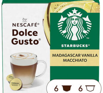 STARBUCKS – Capsules Macchiato Vanille (Dolce Gusto) 6+6