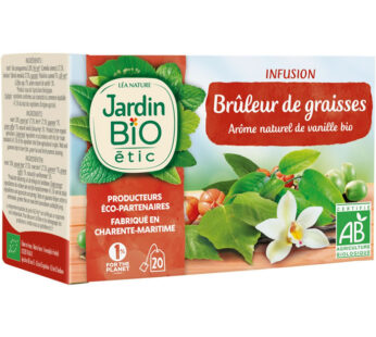 JARDIN BIO Étic Infusion brûle graisses vanille bio (30g)