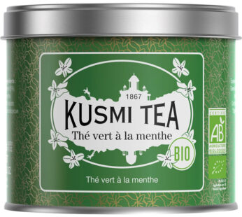 KUSMI TEA Thé vert à la menthe bio (100g)