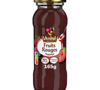VAHINE – Coulis de fruits rouges 155 g