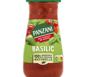 PANZANI – Sauce tomate et basilic – 400g