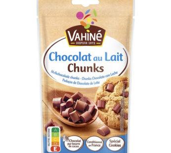VAHINE – Pépites de chocolat au lait 100 g