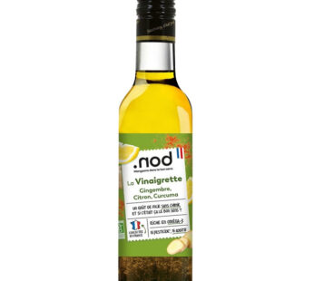 .NOD – Vinaigrette au gingembre, curcuma et citron bio – 24 cl