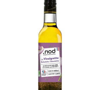 .NOD – Vinaigrette à l&rsquo;échalote et ciboulette bio – 24 cl