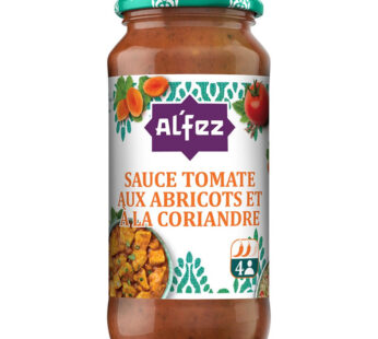 ALFEZ – Sauce tomate aux abricots et coriandre 450 g