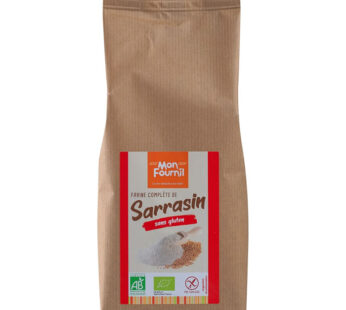 MON FOURNIL – Farine de sarrasin bio 400 g