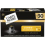 CARTE NOIRE - Capsules de café allongé N°6 (30 capsules)