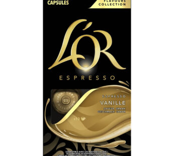 L&rsquo;OR – Capsules de café vanille 10 capsules