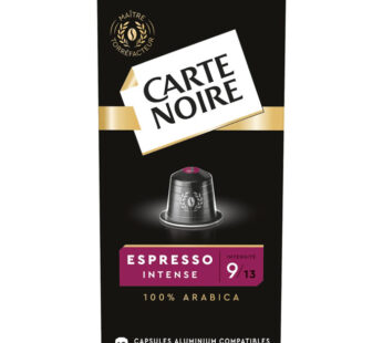 CARTE NOIRE – Capsules de café espresso intense N°9 (10 capsules)