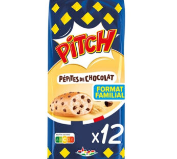 PASQUIER Pitch – Brioches aux pépites de chocolat au lait 450g
