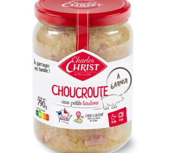 CHARLES CHRIST – Choucroute aux petits lardons 790 g