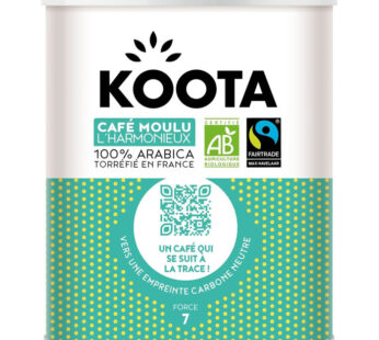KOOTA L&rsquo;Harmonieux – Café moulu N°7 bio 250g