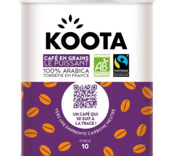 KOOTA Le Puissant – Café en grain arabica N°10 bio 220g