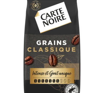 CARTE NOIRE – Café en grain intense pur arabica N°7 Grand Format 1kg