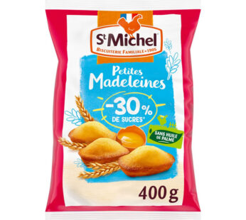 ST MICHEL – Madeleines réduit en sucres 400g