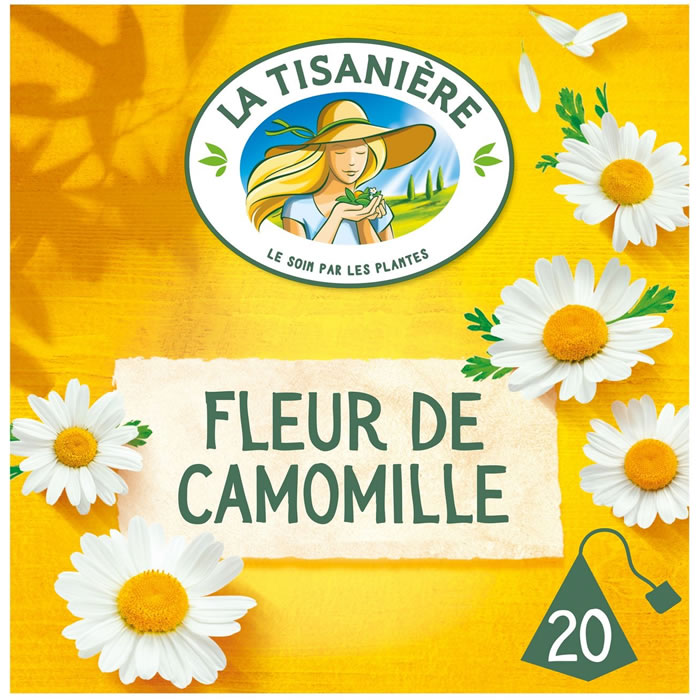 LA TISANIERE Infusion à la fleur de camomille (20 sachets, 30g)