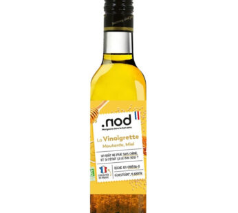 .NOD – Vinaigrette à la moutarde et miel bio – 24 cl