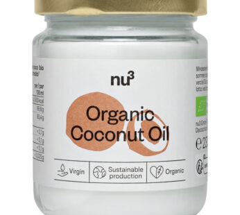 NU3 – Huile vierge de noix de coco bio – 230 ml