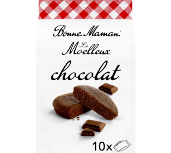 BONNE MAMAN – Gâteaux moelleux au chocolat noir 300g