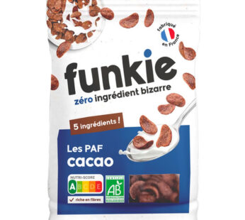 FUNKIE Les PAF – FUNKIE Les PAF – Céréales au chocolat bio 300 g 300 g
