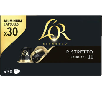 L’OR Espresso – Capsules de café ristretto N°11 (30 capsules)